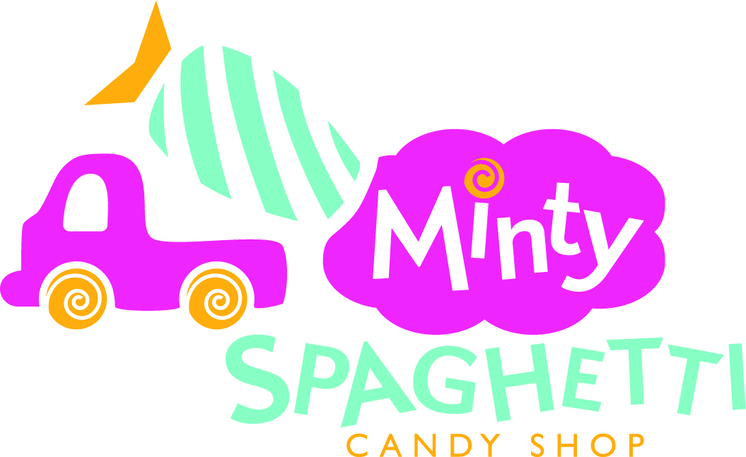 Logo for Minty Spaghetti Candy Shop